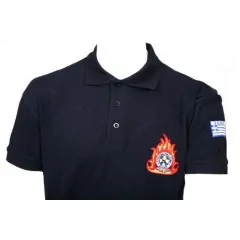 Μπλουζάκι Polo Πυροσβεστικής GF