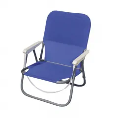 Καρεκλάκι Παραλίας Μεταλλικό με Μπράτσα