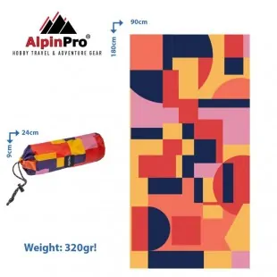 Πετσέτα Θαλάσσης DryFast XXL AlpinPro Πετσέτα Θαλάσσης DryFast XXL AlpinPro