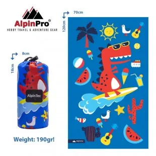 Πετσέτα Θαλάσσης DryFast L AlpinPro Πετσέτα Θαλάσσης DryFast L AlpinPro