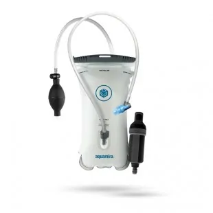 Ασκός Νερού 2L με αντλία πίεσης & υποδοχή φίλτρου AquaMira Ασκός Νερού 2L με αντλία πίεσης & υποδοχή φίλτρου AquaMira