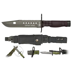 Tactical Knife Bayonet K25 Titanium Coated