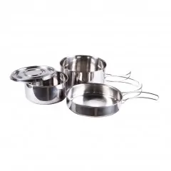 Cook Set Stainless Steel 4Pcs Mil-Tec