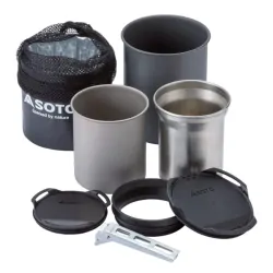 Φορητό Μαγειρικό Σετ Τιτανίου Soto