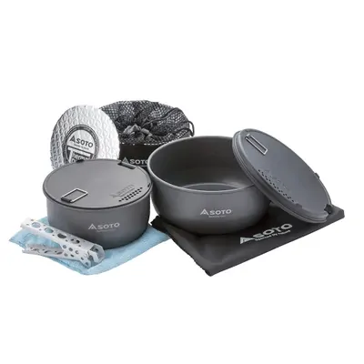 Φορητό Μαγειρικό Σετ Αλουμινίου Soto