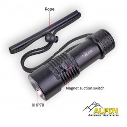 1600LM Alpin Diving Flashlight