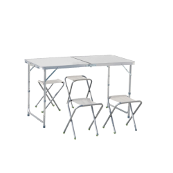 Set Folding Table with Chairs New Camp