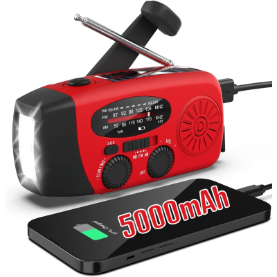 Portable Radio Powerbank / Dynamo / Solar Panel
