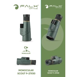 Μονόκιαλο Scout 9-27x50HD Falx