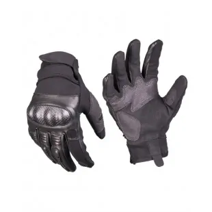 Leather tactical gloves Gen.II BK Mil-Tec