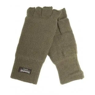 Γάντια Πλεκτά Κομμένα Δάχτυλα Mil-Tec OD