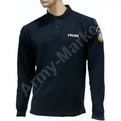 Μπλουζάκι Polo Αστυνομίας Μακρύ Μανίκι GF