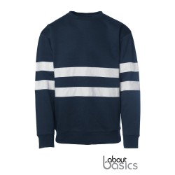 Sweater With Reflective Tapes About Basics