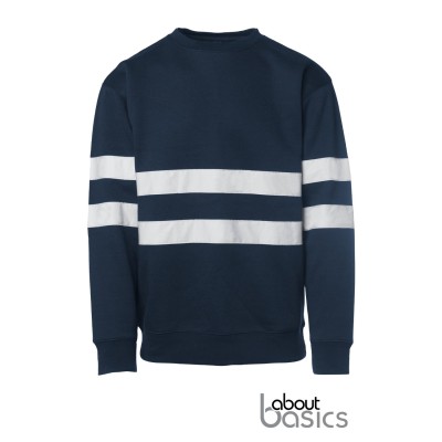 Sweater With Reflective Tapes About Basics