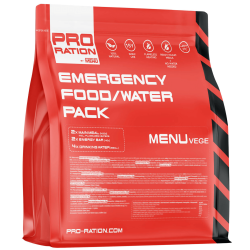 Food-Water Pack Menu Vegeterian Pro Ration