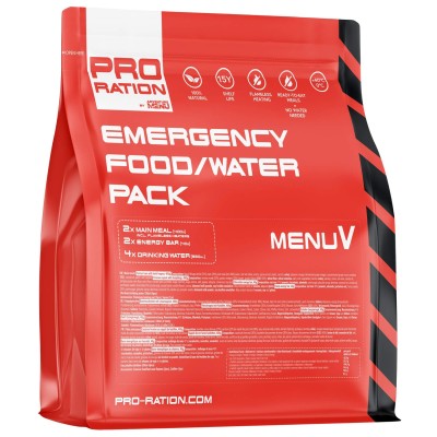 Food-Water Pack Menu 5 Pro Ration