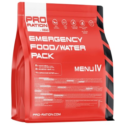 Food-Water Pack Menu 4 Pro Ration