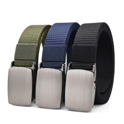 Belt with Metal Buckle