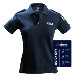 Μπλουζάκι Polo Αστυνομίας Quick Dry Survivors
