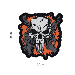Patch Punish skull crossed guns 101INC