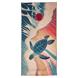 Towel Microfiber 460gr  Turtle Summer Club
