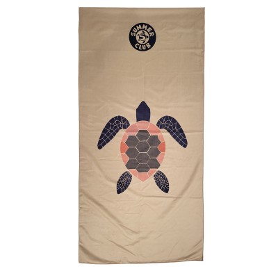 Πετσέτα Microfiber 370gr Turtle Summer Club