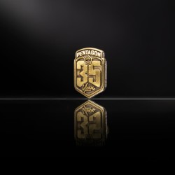 35 Anniversary Lapel Pin Pentagon