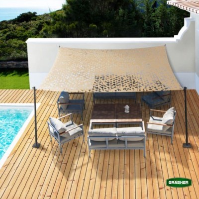 Camouflage Net 3x4m Beige GRASHER