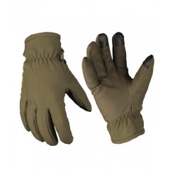 Γάντια Πλεκτά Κομμένα Δάχτυλα Mil-Tec OD