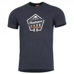 Μπλουζάκι Cotton Victorious Pentagon BK