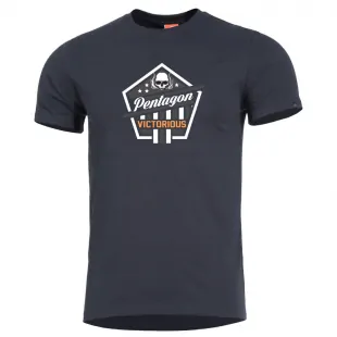 Μπλουζάκι Cotton Victorious Pentagon BK Μπλουζάκι Cotton Victorious Pentagon BK