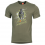 T-Shirt Cotton Spartan Warrior Helmet Pentagon 