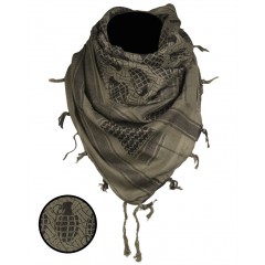 Shemagh scarf OD/BK Pineapple Mil-Tec