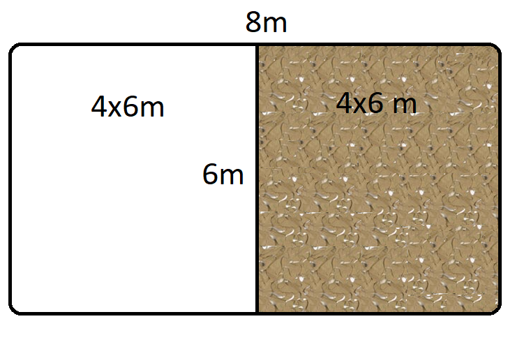 Δίχτυ Σκίασης 4 x 6